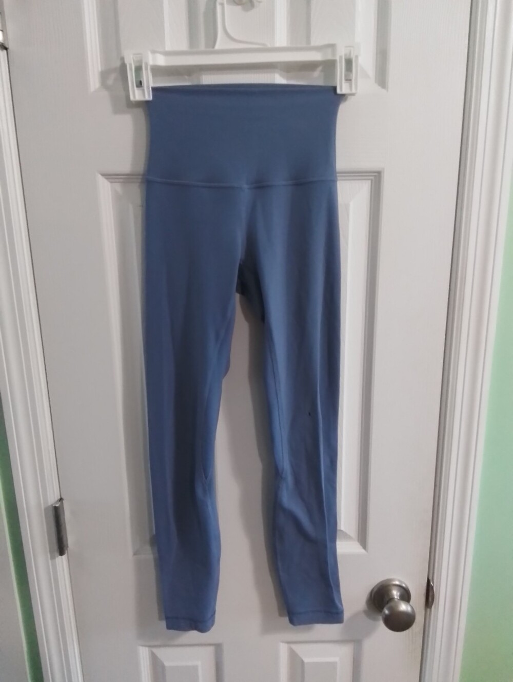 Lululemon High-Waist Pipe Dream Blue Women's Align Leggings-Flawed
